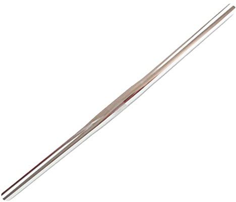 Harilla Leichter Fahrradlenker Flat Bar Strong 25.4mm Tragbarer Lenker Zinklegierung für Rennrad Outdoor Radfahren Zubehör Komponente, Argent