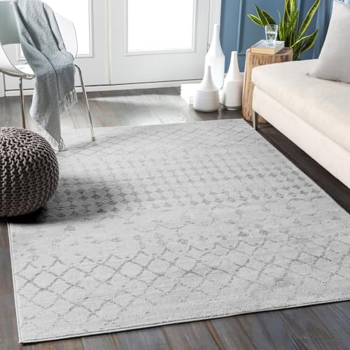 Livabliss Sofia Santiago Geometric Rug, Kitchen – 140x200 cm, Ivory & Grey | Kitchen