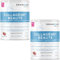 GRANIONS COLLAGENE +BEAUTE - Collagene Marin Poudre - Collagene et Acide Hyaluronique - Collagene Marin + Vitamine C + Biotine + Onagre - Beauté Peau et Cheveux - Grenade- Collagene Poudre 275g x2