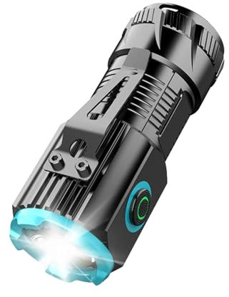 Imtrub Lampe de Poche Monstre À Trois Yeux, Three-Eyed Mon Ster Flashlight, Lampe Torche LED Ultra Puissante, Lampe Flash de Poche Étanche pour Camping, élevés, étanche