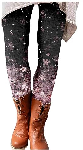 KONG JIMFAN Unterhosen Anzughose Damen Thermowäsche Set Damen Thermo Hose Glitzer Strumpfhosen Damen Schwarz Hose Mit Breitem Bund Strümpfe Damen Winter Soft Clouds Leggings(#2 Pink,M)