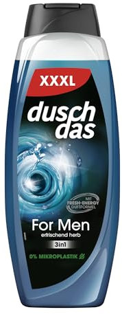 Duschdas 3-in-1 Duschgel & Shampoo For Men XXXL Duschbad mit Fresh-Energy-Duftformel sorgt für einen erfrischenden Start in den Tag 675 ml
