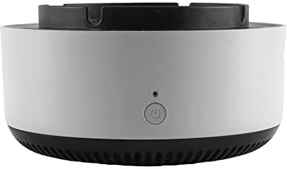 cdymrl Ashtray with Air Purifier, 2 in 1 Air Purifier Ashtray for Air Purification with Negative Ions for Home, Car Gray