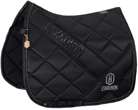 Eskadron Heritage Schabracke Bicross Mattgloss Almond/Trueblue/vintagegreen, Größe:Pony Dressur (PD), Farbe:Black