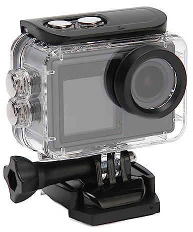 NMLLTB Action Camera 4K 30fps WiFi Action Camera with Dual Screen, Underwater 98ft Sports Camera with Remote Control and Helmet Mount Kits