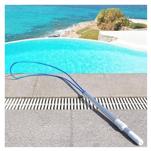 Bâton de sauvetage d'urgence pour piscine, léger et durable, pour pont, sauvetage marin, équipement essentiel pour noyade, nettoyage des murs, 1 m de long