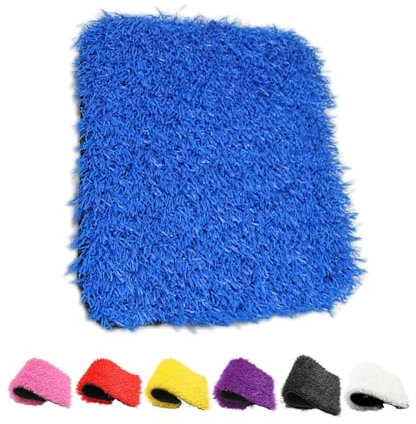 XLIHAWY Erba Sintetica, No-Perdita Tappetino in Erba Sintetica con Fori di Drenaggio, Tagliabile Decorativo per Balconi Realistico Tappeto in Erba Sintetica