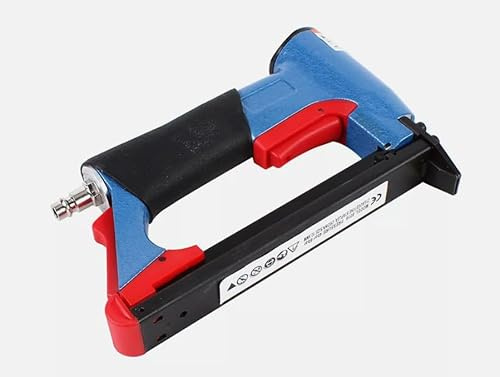Clavadora neumática para clavadoras neumáticas, grapadora para clavos con una longitud de 0,16 – 0,63 pulgadas y un ancho de 0,5 pulgadas 15 x 4,5 x 20 cm