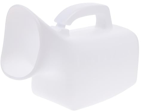 Hemobllo Ladies Urinal Large Capacity Urinary Drainage Pot for Women Outdoor Portable Urine Container Home Use