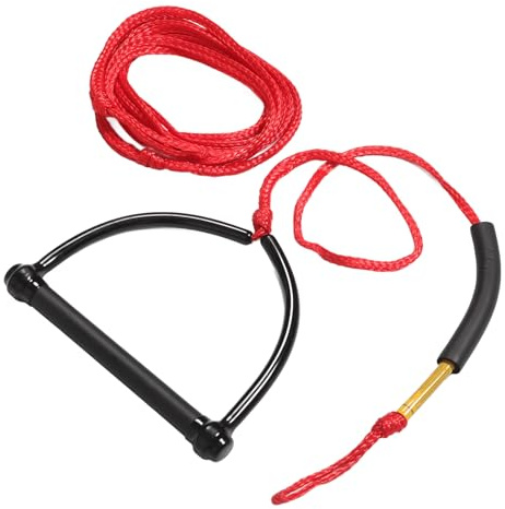 FOMIYES Cuerda para Esquí Acuático Resistente al Desgaste Asa, Cuerda de Wakeboard y Tabla de Rodillas, Color Brillante para Deportes Acuáticos y Remolque en Barco
