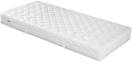 MALIE A1520249004 Smaragd medicott, Tonnentaschenfederkernmatratze, Wellness- Kaltschaumabdeckung, Härtegrad 2, 100 x 200 cm