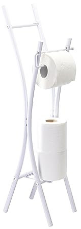 Allibert 1850011 Valet WC Corfou Chrome Blanc