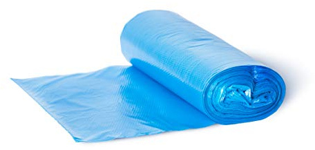 Rabais 15%. Sacs poubelle tri sélectif des déchets – en plastique de polyéthylène PEHD Bleu 50 x 60 cm | boîtes de 1000 sacs