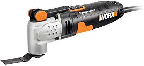 WORX WX685 Sonicrafter Multifunktionswerkzeug 250W – Polieren, Entfernen, Schleifen uvm. – für schwer zugängliche Stellen - verschiedene Material kompatibel: Holz, Metall, Plastik, Fliesen u.v.m.