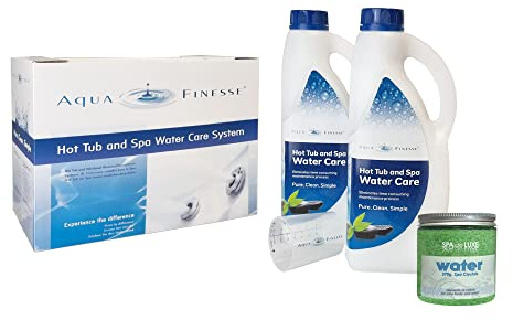 AquaFinesse mit Chlorgranulat + Spa de Luxe Crystals Gratis Whirlpool-Wasserpflege