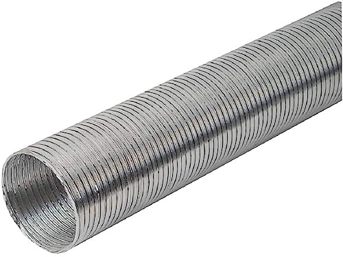 Ø 125 mm/1,5 m aluminium flexslang – aluminium flexrör slang ventilationsslang ventilationsrör frånluftsslang