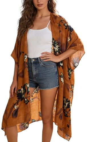 Breezy Lane Kimonos for Women Beach Coverup Swimsuit Bathing Suit Cover Ups for Swimwear Kimono Cardigans Summer