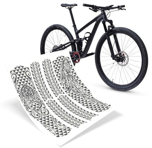 Riesel Design - Chain:Tape3000 -MTB Kettenschutz für den gesamten Hinterbau | Fahrrad Kettenschutz - stylische Fahrrad Schutzfolie - selbstklebende Rahmenschutzfolie in vielen Designs