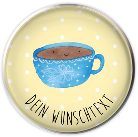 Mr. & Mrs. Panda Waschbeckenstöpsel selbst gestalten Kaffee Tasse - Personalisierte Geschenke, Waschbeckenstopfen personalisiert, Badstöpsel mit Namen, Liebe, Glücklich, individuell gestaltbar, Genuss