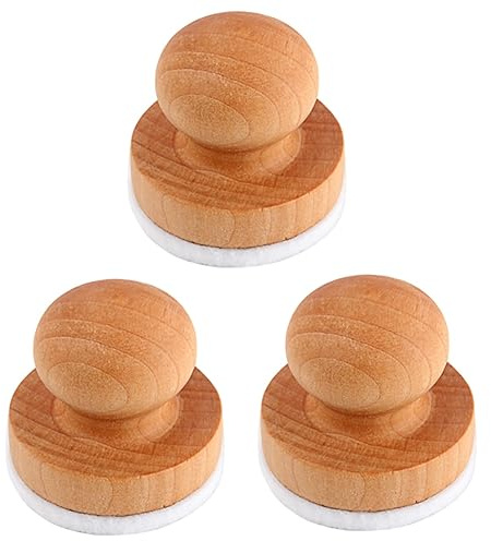 SAFIGLE 3stücke Wooden Guitar Bass String Cleaner Leichtes Reinigungswerkzeug Für Saiteninstrumente Für Gitarre Bass Und Ukulele Helles Braun
