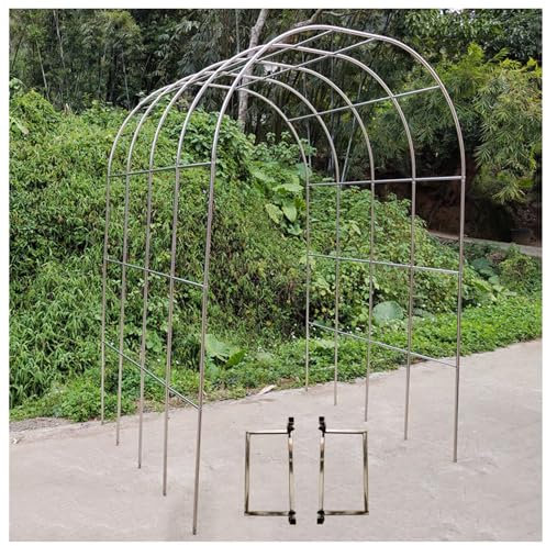 Pergola da giardino resistente, larghezza 38 cm, pergolato per matrimoni e giardino, pergola fai da te, riconfigurabile e facile da montare, 1,2 x 2,3 m