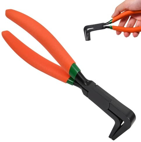 SPEEDWOX 7-Inch Metal Hand Seamer Small Metal Sheet Straight Bender Plier Tools Flattening Form Edge Seamer Seaming Plier with Ergonomic Handle for Bending and Flattening Hand Tool