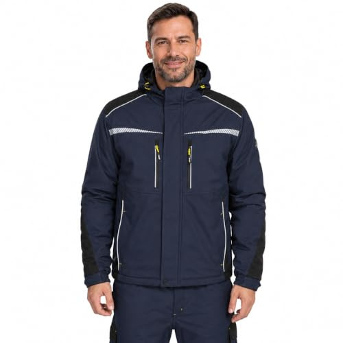 BWOLF DAYTONA ICE - Giacca da lavoro da uomo, in softshell, riflettente, da lavoro da uomo