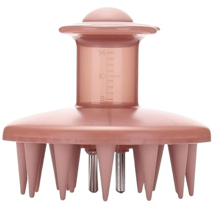 Hair Oil Applicator - Silicone Root Comb Applicator | 3.3 Inch Squeeze Hair Oils | Massage Basting Comb Dispenser Follicle Care Root Brush for Healthy Loss