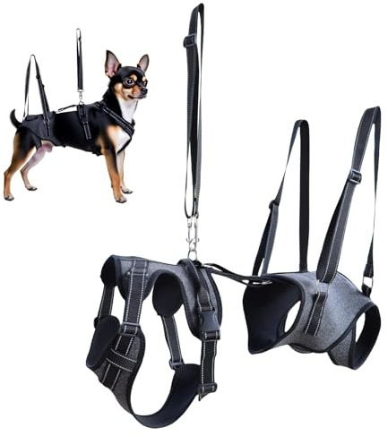Pettorina di supporto per cani – Supporto per sollevamento completo del cane, supporto per il trasporto di aiuti per feriti, disabili, riabilitazione, addestramento, anziani, razze anziane