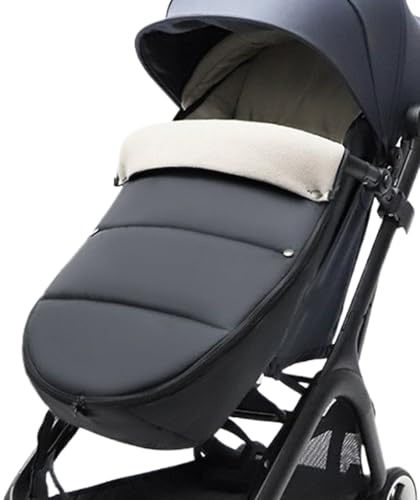 Funda De Abrigo Para Cochecito - Funda de Pies de Invierno Impermeable Antiviento Universal Suave - Cubierta de Cochecito de Clima Frío | Para Viajar Desplazamientos Compras Caminar Hogar