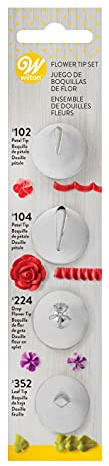 Wilton Flower & Leaf Piping Tip Set