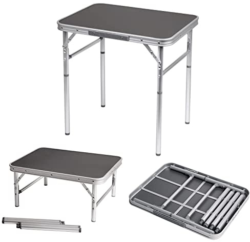 Bo-Camp - Tavolo - 60 x 45 cm, Grigio