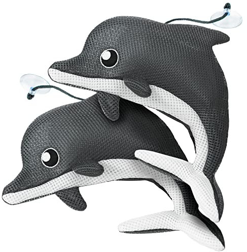 ARDILA VEELA 2 Pack Hot Tub Scum Absorber, Dolphin Oil Absorbing Sponges for Pools, Spa Scum Absorber for Hot Tub, Must Have Hot Tub Accessories for Clean Water
