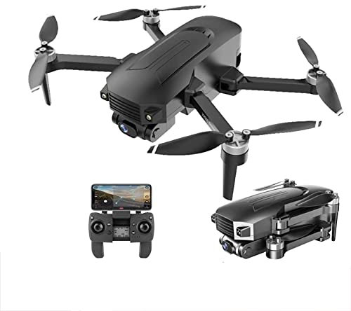BROLEO Drone 1.3KM WiFi FPV Droni con Fotocamera 4K HD Pixel Obiettivo Elettrico Regolabile GPS Ritorno Automatico Tempi di Volo 30 Minuti Quadcopter Drone per Regalo per Bambini