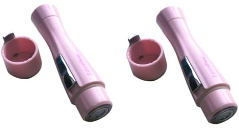MAGICLULU 2 Stücke Damen Haarentfernung Trimmer Lady Elektrischer Epilierer Ergonomischer Griff Haarentferner Für Frauen