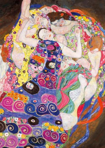 Ravensburger - Puzzle Arte 1000 Pezzi Klimt: La Vergine | Puzzle Per Adulti | Per Tutta La Famiglia | Con Una Misura Di 70x50 Cm | Regalo Adulti | Regali Natale