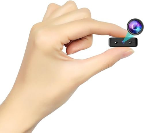 IFLYDVCAM Spy Camera | Hidden Camera | 1080P FHD Mini Camera with Night vision, Motion Detection, Loop recording, Plug and Play, Secret Camera/Nanny Camera Hidden with Audio(No Wi-Fi needed