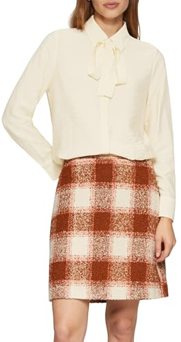 s.Oliver Strukturierte Bluse mit Abnehmbarer Schluppe