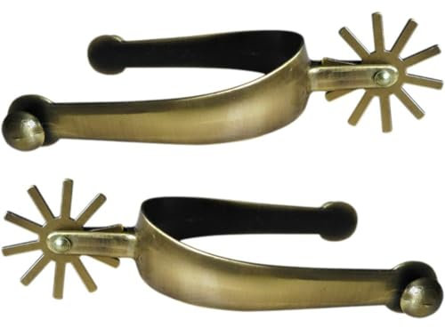 Lipfer Pferdesporen, 2 Stück, Vintage-zinklegierung, Western-Cowboy-sporen, Geschnitzte Dekoration, Herren- Und Damen-pferdestiefelsporen Drehbarem Getriebe, Rostfrei, Für Reitsportbegeisterte