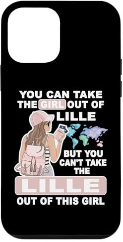 Custodia per iPhone 12 mini Ragazza fresca di Lille City - Orgoglioso Lille Girl