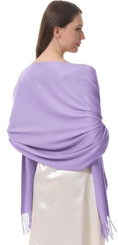 lifwimner Pashmina Schal Damen Festliche Stola für Abendkleid Tücher Schultertuch Geschenk für Winter Hochzeit Herbst Braut Party