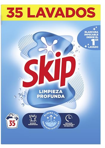 SKIP POLVO LIMPIEZA PROFUNDA 35LAV