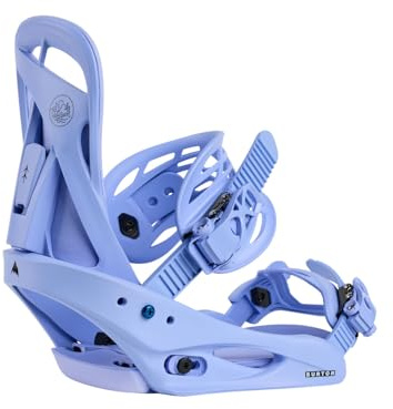 Burton Citizen - Fijaciones de Snowboard Re:Flex Periwinkle para mujer, talla M, color morado