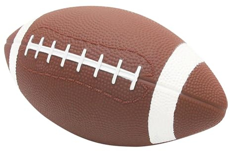 American Football Ball Leder - Rutschfeste Sport-Junior-Vintage-Outdoor-Fußbälle Für Das Training, Hochleistungs-Outdoor-European League Of Football Aus Kunstleder Für Das Training, Griffige