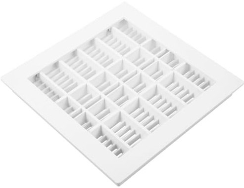 Healifty Cubierta de Drenaje Cuadrada para Piscina 25,2x25,2 Cm, Tapa de Desagüe de Plástico Resistente, Accesorio de Piscina para Desagüe de Piso y Sistema de Filtración