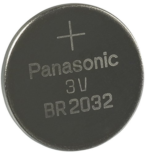 Panasonic BR2032 Single-use Battery Lithium Batterie (Einzelbatterie, Lithium-Batterie, 3 V, 190 mAh, Edelstahl, 2,5 g)