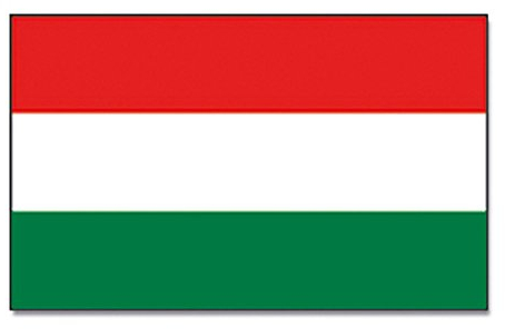 PROMEX Ungheria Bandiera Grande 90 x 150 cm - Multicolori, One Size