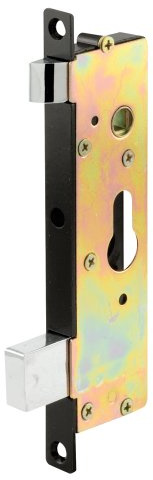 Prime-Line K 5064 Security Screen or Storm Door Mortise Lock, Heavy Duty, Non-Handed (1 Set)