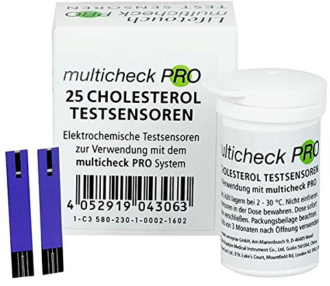 Lifetouch C3 570 Elektrochemische Cholesterol Testsensoren - 25 Sensoren