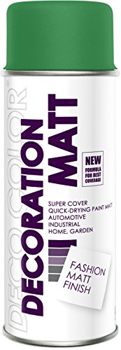 Deco Color DC Lackspray MATT nach RAL 400ml freie Farbeauswahl (minzgrün matt RAL 6029)